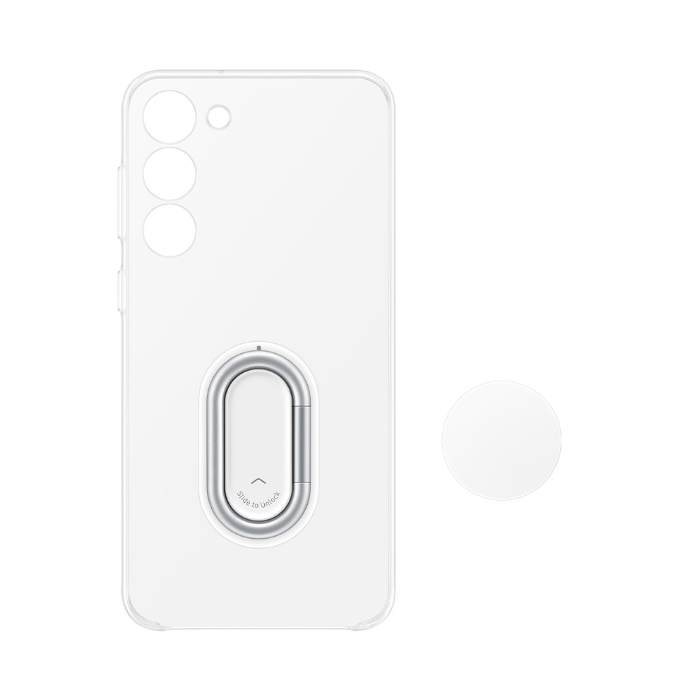 dobierz wielkość etui Clear Gadget Case do swojego smartfona Galaxy z serii S23