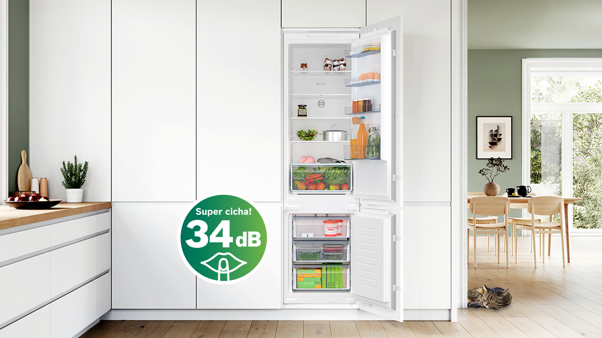 shizu ２箱 Lodówka do zabudowy Bosch Serie 2 KIN96NSE0 z zamrażalnikiem