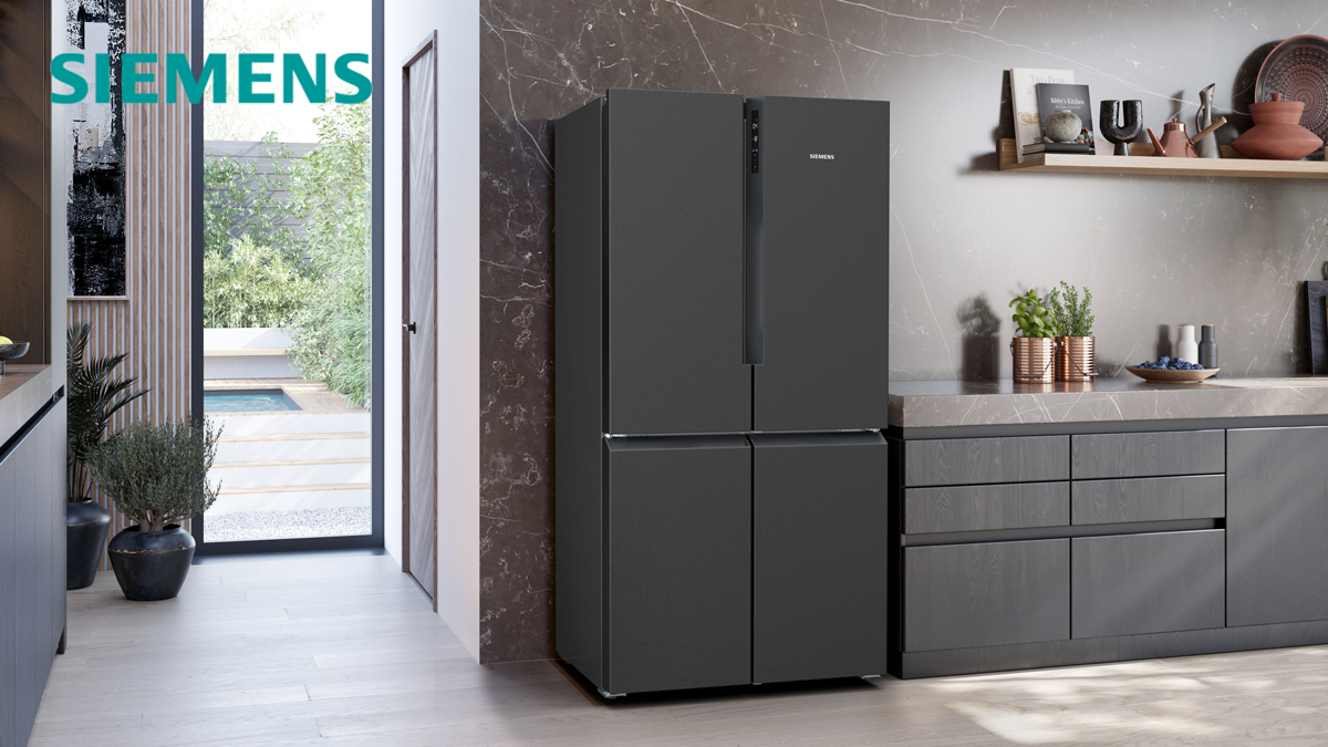 Lodówka Siemens iQ500 KF96NAXEA MultiDoor 183 cm Czarna od 6499,00