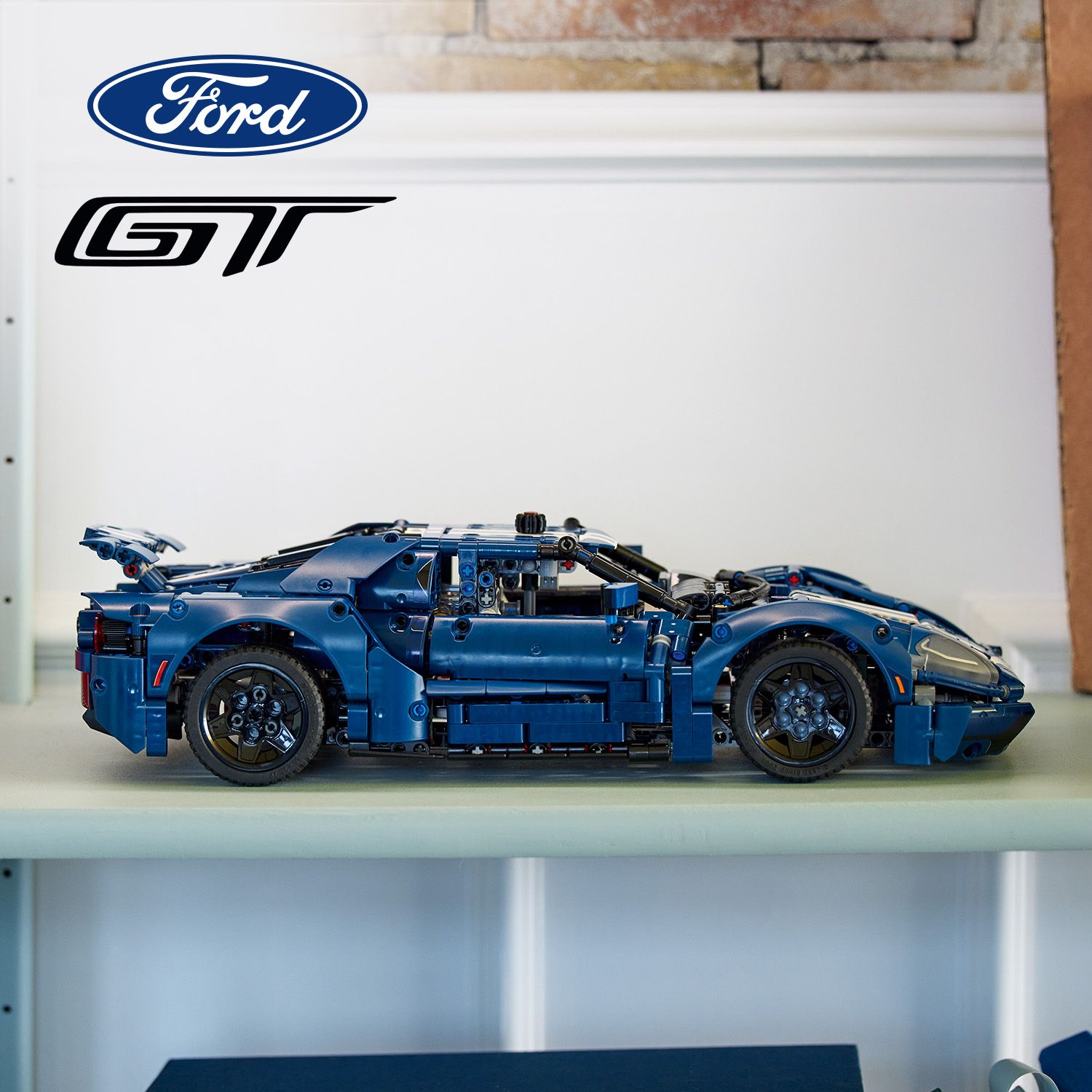 Motor and Remote Control Upgraded Set for Lego 42154 Technic 2022 Ford GT,  APP 4 Control Modes, with 2 Motor (Model not Included)