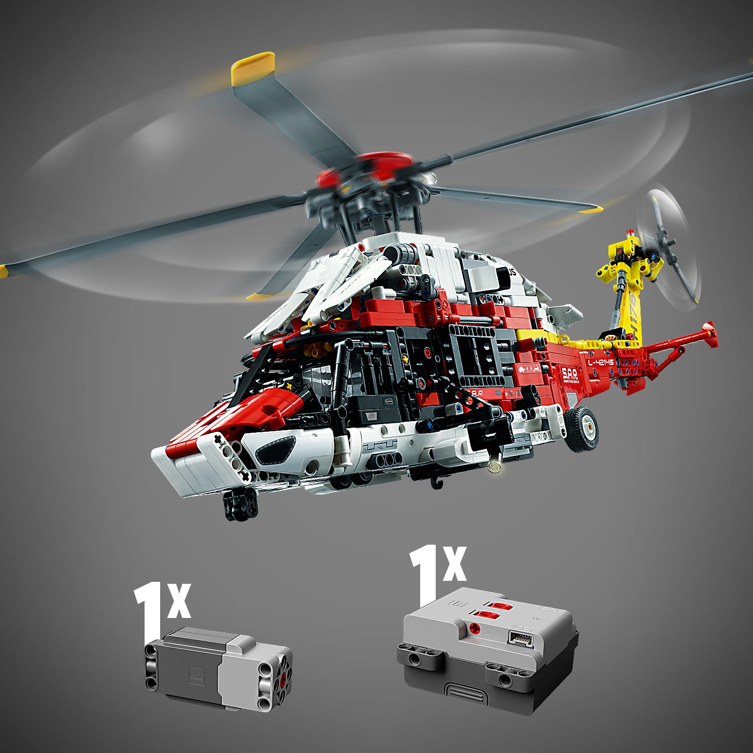 Airbus H175 Rescue Helicopter 42145 | Technic™ | Buy online at the Official  LEGO® Shop US