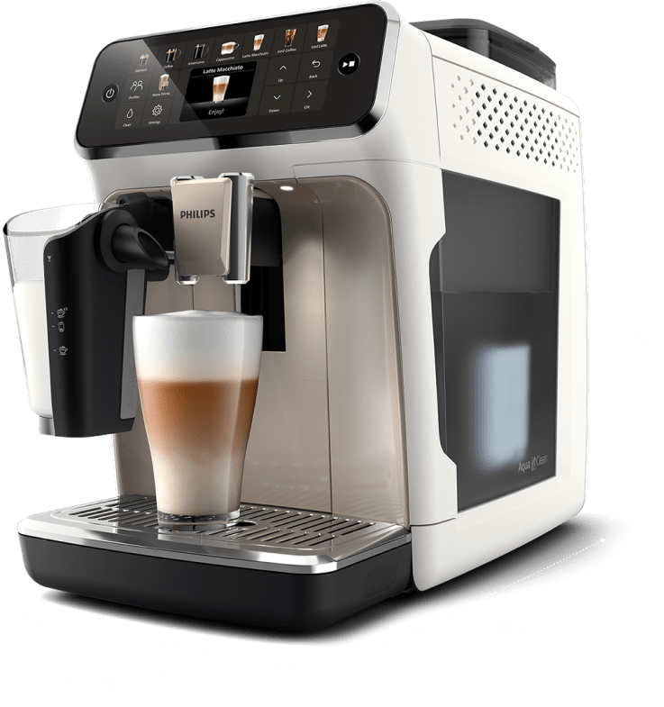 Wymiary seria 5500 Ekspres do kawy Philips