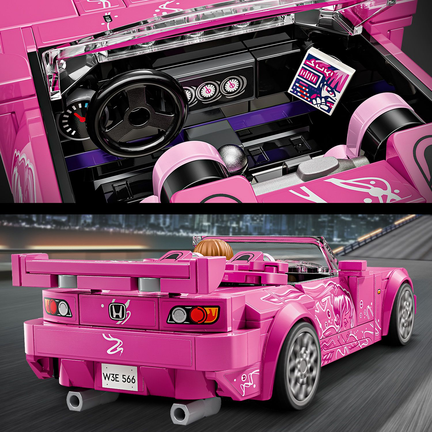 エラーカコレクション LEGO Speed Champions 77241 Honda S2000 z filmu Za szybcy, za