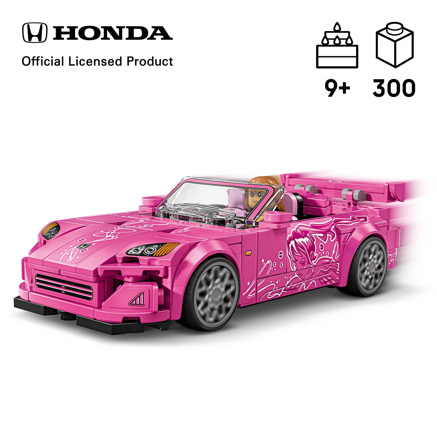 Spring Has Come メル LEGO Speed Champions 77241 Honda S2000 z filmu Za szybcy, za