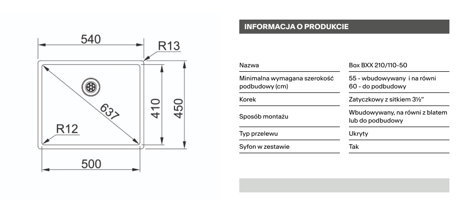 technical info