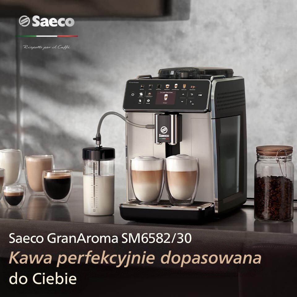Ekspres do kawy automatyczny Saeco GranAroma jest w porównywarce Ceneo