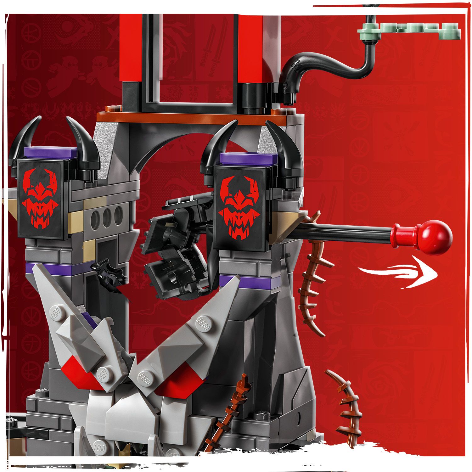 ma様 invisible.ink LEGO NINJAGO Burzowa wioska Dragonów 71841, zestaw z sześcioma