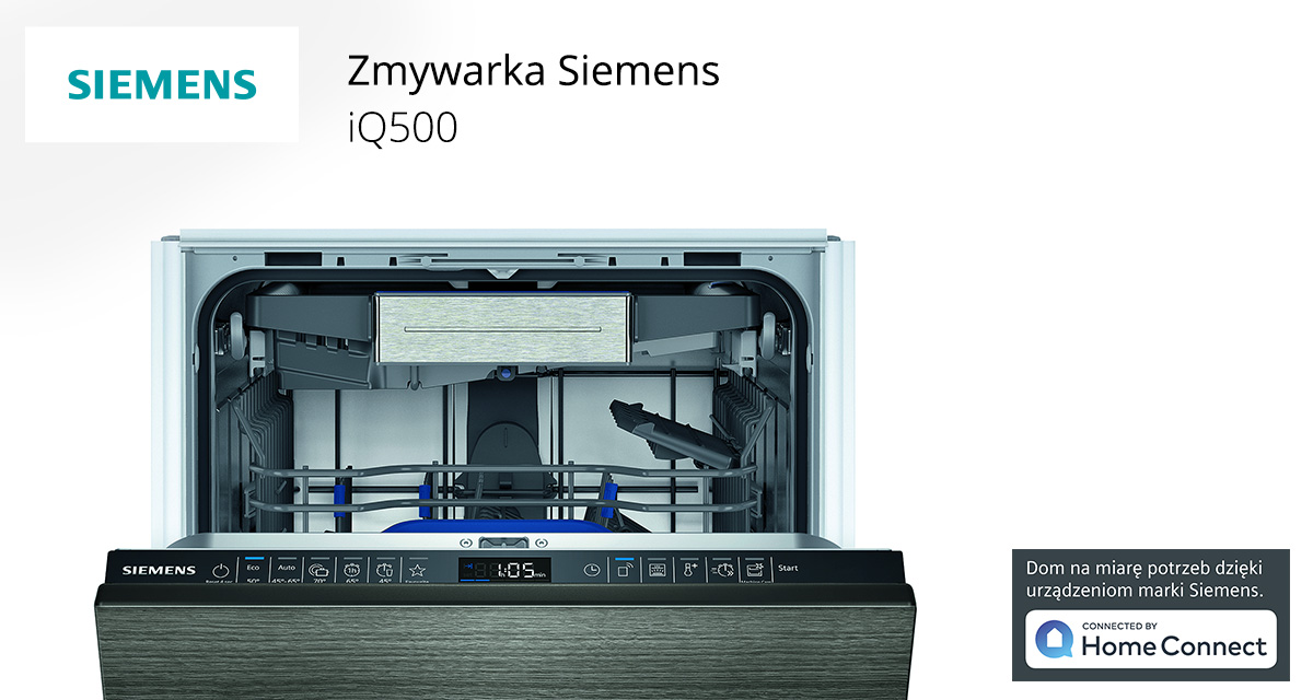 Zmywarka do zabudowy Siemens iQ500