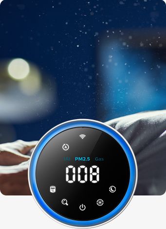 Philips Wskaźnik cząsteczek PM2,5 (smogu)