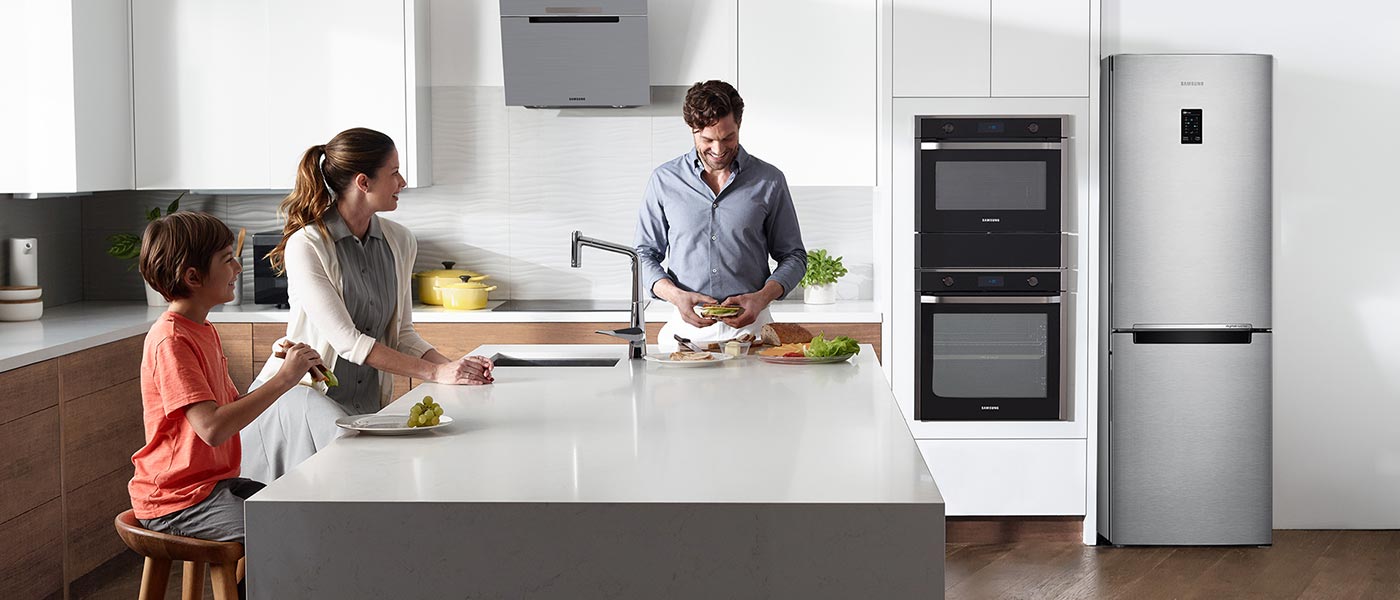 Lodówka Samsung RB29FERNDSA z zamrażalnikiem dolnym Srebrna