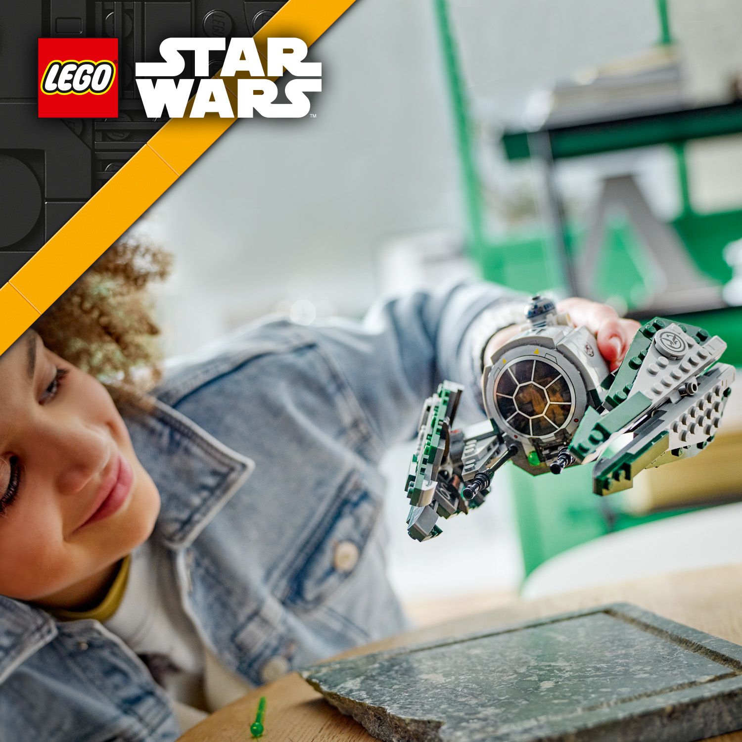 Jedi Starfighter Yody™ do zbudowania