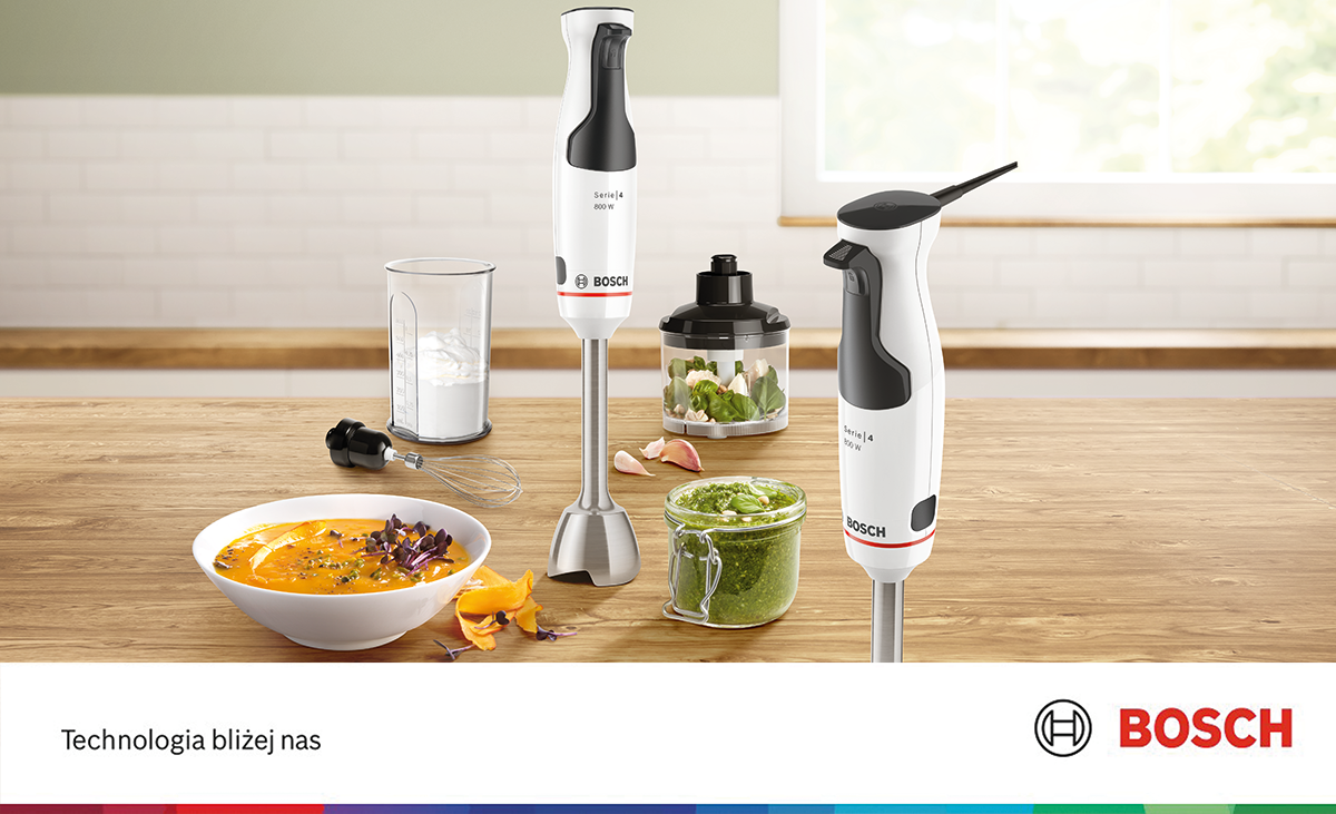 Bosch ErgoMaster Series 4 - Hand Blender In White With 600 Watt - View #4