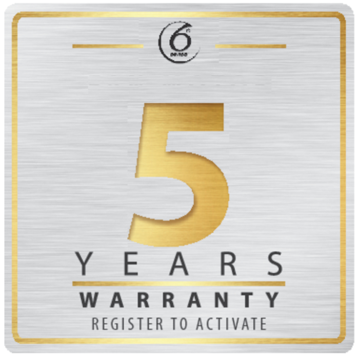 5 lat gwarancji na silnik wentylatora