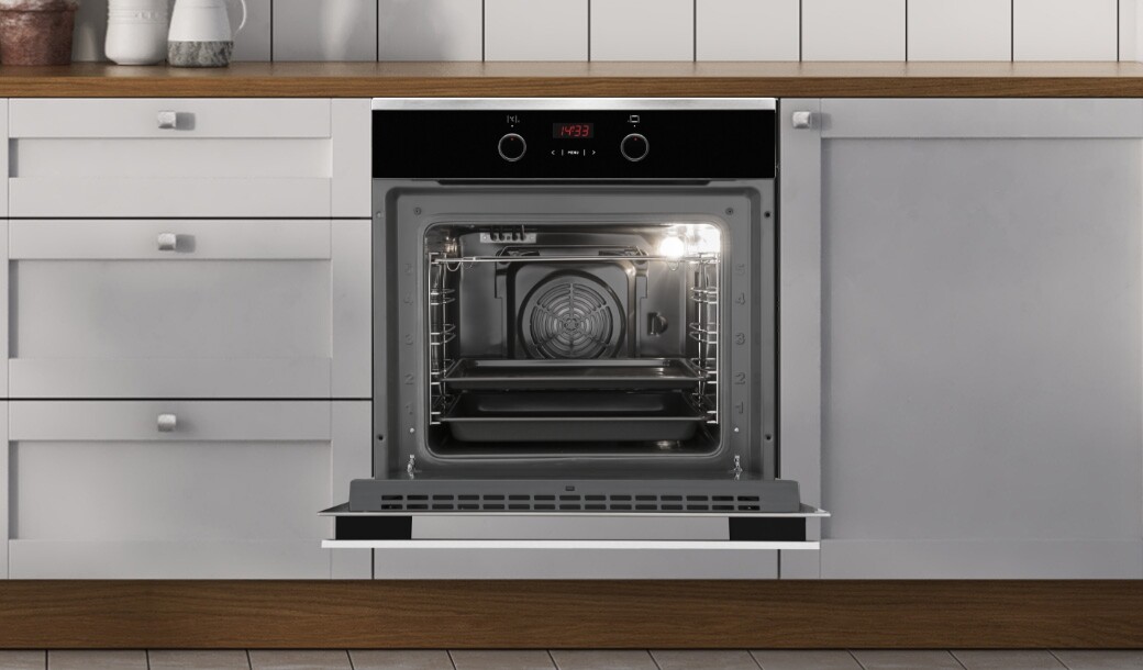 Amica EB6521 FUSION Forno elettrico da incasso cm. 60 h 60 - inox