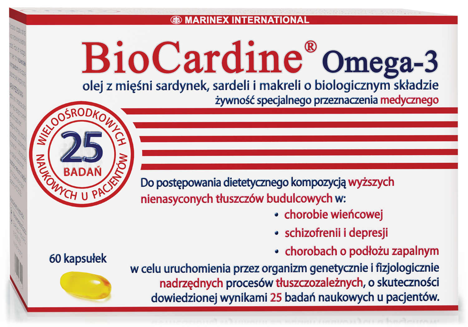 BioMarine Medical odporność w grypie i infekcjach wirusowych, żywienie w radioterapii i chemioterapii