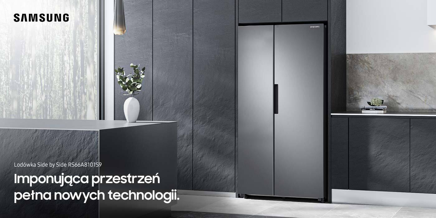 402600D ZR01 大画面 128GB Grand+ RB34C601DSA Lodówka AI z dolnym zamrażalnikiem Wi-Fi