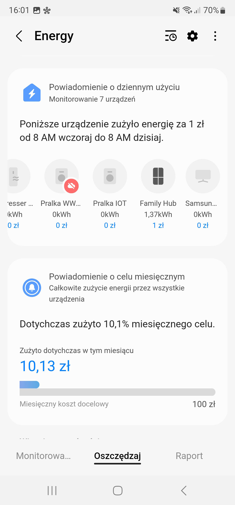 możliwość sprawdzenia szacunkowych kosztów energii możliwość sprawdzenia szacunkowych kosztów energii
