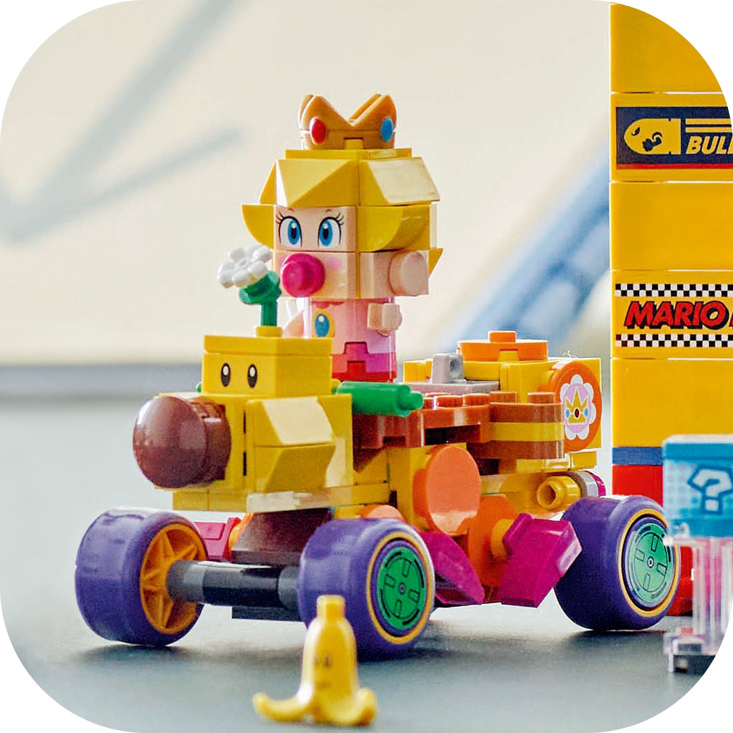 ピンクドラゴン LEGO Super Mario 72036 Zestaw Baby Peach i Grand Prix