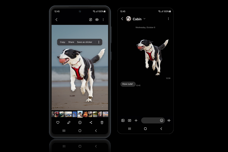 samsung galaxy m55 tworzenie naklejek