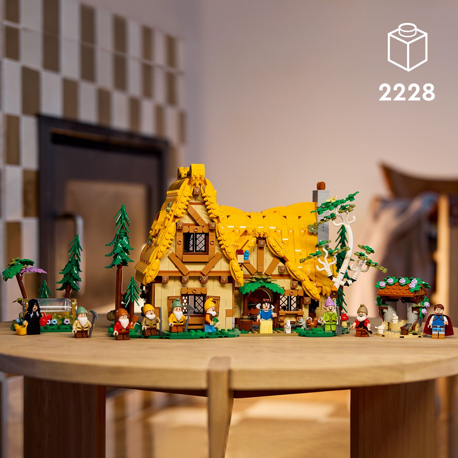 奇跡のシンフォニー　フルセット LEGO Disney 43242 Chatka Królewny Śnieżki i siedmiu krasnoludków