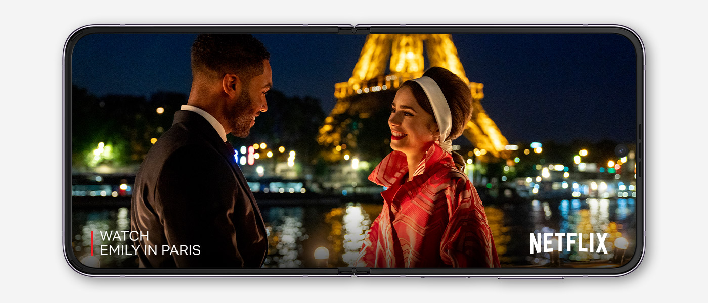 ekran Super AMOLED, na którym Twoje ulubione seriale wspaniale się prezentują