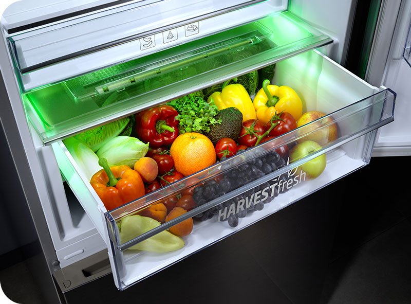 Lodówka Beko MCNA406E63ZXBN z zamrażalnikiem dolnym Srebrna Lodówka Beko MCNA406E63ZXBN z zamrażalnikiem dolnym Srebrna